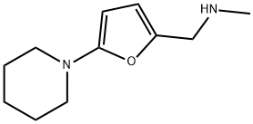 n-methyl-n-[(5-piperidin-1-yl-2-furyl)methyl]amine Struktur