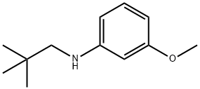 3-Methoxy-N-neopentylaniline Struktur