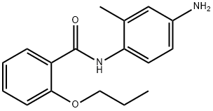 N-(4-Amino-2-methylphenyl)-2-propoxybenzamide Struktur