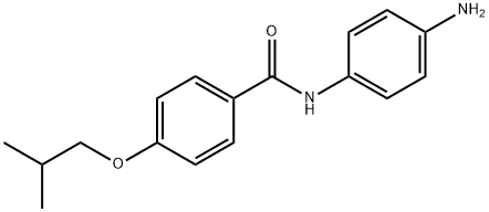 N-(4-Aminophenyl)-4-isobutoxybenzamide Struktur