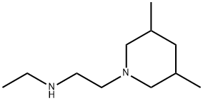 N-[2-(3,5-Dimethylpiperidin-1-yl)ethyl]-N-ethylamine Struktur