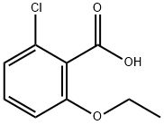 2-chloro-6-ethoxybenzoic acid Struktur