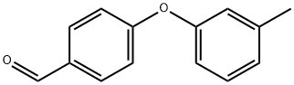 4-(3-methylphenoxy)benzaldehyde Struktur