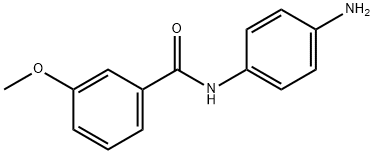 N-(4-aminophenyl)-3-methoxybenzamide Struktur