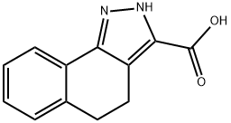 4,5-dihydro-1H-benzo[g]indazole-3-carboxylic acid Struktur