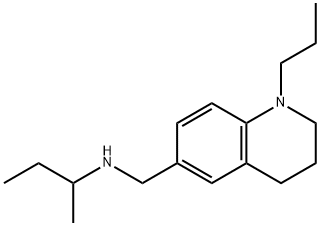 N-(sec-butyl)-N-[(1-propyl-1,2,3,4-tetrahydroquinolin-6-yl)methyl]amine Struktur