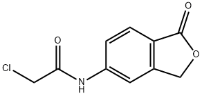 2-chloro-N-(1-oxo-1,3-dihydro-2-benzofuran-5-yl)acetamide Struktur