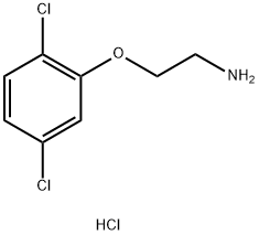 [2-(2,5-dichlorophenoxy)ethyl]amine hydrochloride Struktur