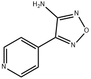 4-pyridin-4-yl-1,2,5-oxadiazol-3-amine Struktur