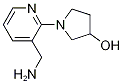 1-[3-(Aminomethyl)-2-pyridinyl]-3-pyrrolidinol Struktur