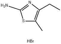 4-Ethyl-5-methyl-thiazol-2-ylamine hydrobromide Struktur