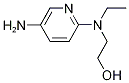 2-[(5-Amino-2-pyridinyl)(ethyl)amino]-1-ethanol Struktur