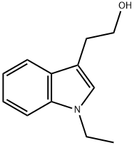 2-(1-Ethyl-1H-indol-3-yl)-ethanol Struktur