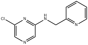 6-Chloro-N-(2-pyridinylmethyl)-2-pyrazinamine Struktur