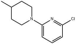 1-(6-Chloro-2-pyridinyl)-4-methylpiperidine Struktur