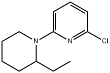 1-(6-Chloro-2-pyridinyl)-2-ethylpiperidine Struktur