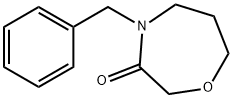 1,4-oxazepin-3(2H)-one, tetrahydro-4-(phenylmethyl)- Struktur