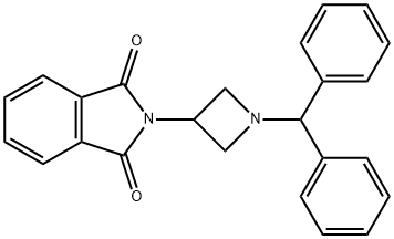 2-[1-(Diphenylmethyl)azetidin-3-yl]-1H-isoindole-1,3(2H)-dione Struktur