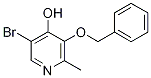 3-(Benzyloxy)-5-bromo-2-methyl-4-pyridinol Struktur