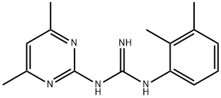 N-(2,3-Dimethylphenyl)-N'-(4,6-dimethylpyrimidin-2-yl)guanidine Struktur