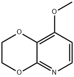 8-Methoxy-2,3-dihydro-[1,4]dioxino[2,3-b]pyridine Struktur