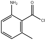 2-Amino-6-methylbenzoyl chloride Struktur