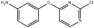 3-[(2-CHLOROPYRIMIDIN-4-YL)OXY]ANILINE Struktur