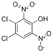 3,4-Dichloro-2,6-dinitrophenol Struktur