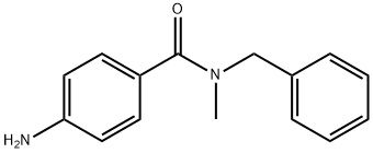 4-AMINO-N-BENZYL-N-METHYLBENZAMIDE Struktur