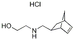 2-[(BICYCLO[2.2.1]HEPT-5-EN-2-YLMETHYL)-AMINO]-ETHANOL HYDROCHLORIDE Struktur