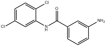 3-AMINO-N-(2,5-DICHLOROPHENYL)BENZAMIDE Struktur