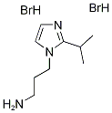 3-(2-ISOPROPYL-IMIDAZOL-1-YL)-PROPYLAMINEDIHYDROBROMIDE Struktur