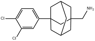 3-(3,4-DICHLOROPHENYL)-1-ADAMANTYL]METHYLAMINE Struktur