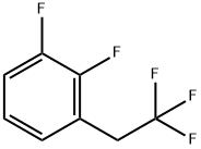 1,2-DIFLUORO-3-(2,2,2-TRIFLUOROETHYL)BENZENE Struktur