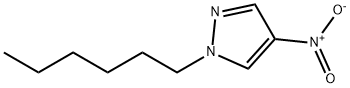 1-hexyl-4-nitro-1H-pyrazole Struktur