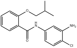 N-(3-Amino-4-chlorophenyl)-2-isobutoxybenzamide Struktur