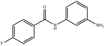 N-(3-Aminophenyl)-4-fluorobenzamide Struktur