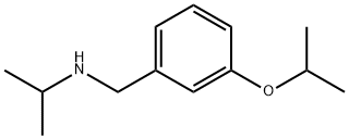 N-(3-Isopropoxybenzyl)-2-propanamine Struktur