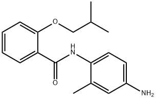 N-(4-Amino-2-methylphenyl)-2-isobutoxybenzamide Struktur