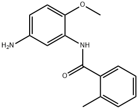 N-(5-Amino-2-methoxyphenyl)-2-methylbenzamide Struktur