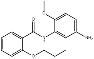 N-(5-Amino-2-methoxyphenyl)-2-propoxybenzamide Struktur