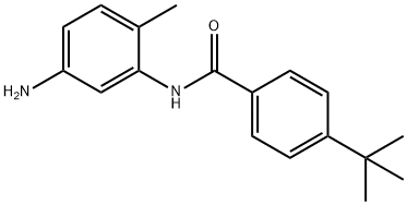 N-(5-Amino-2-methylphenyl)-4-(tert-butyl)benzamide Struktur