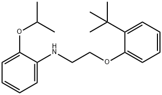 N-{2-[2-(tert-Butyl)phenoxy]ethyl}-2-isopropoxyaniline Struktur