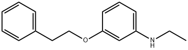 N-Ethyl-3-(phenethyloxy)aniline Struktur