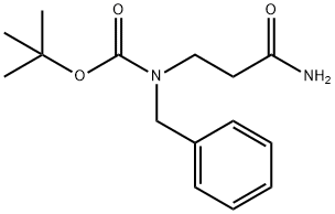 tert-Butyl 3-amino-3-oxopropyl(benzyl)carbamate Struktur