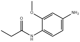 N-(4-amino-2-methoxyphenyl)propanamide Struktur