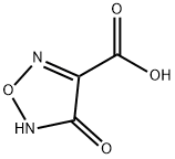 4-Hydroxy-furazan-3-carboxylic acid Struktur