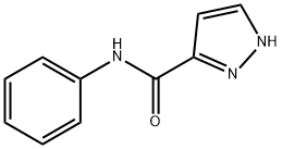 N-phenyl-1H-pyrazole-3-carboxamide Struktur