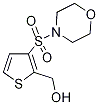 [3-(morpholin-4-ylsulfonyl)thien-2-yl]methanol Struktur