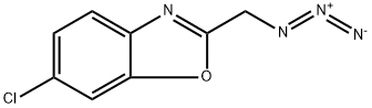 2-(azidomethyl)-6-chloro-1,3-benzoxazole Struktur